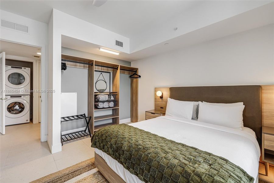 Furnished interior view inside a new home in , Miami (Image 38). Furnished interior view inside a new home in , Miami (Image 38).