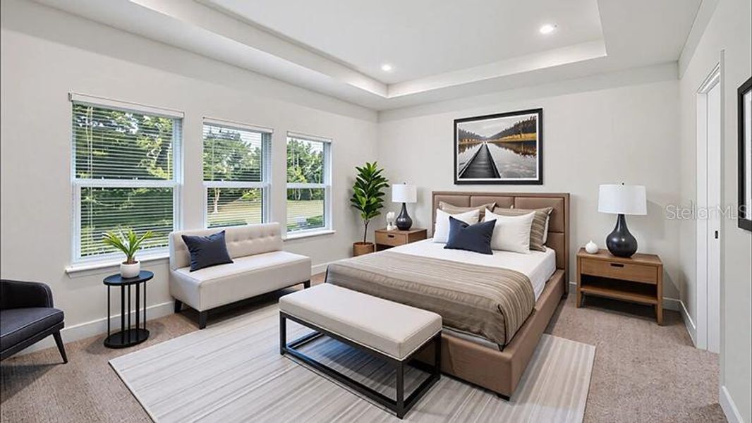 Furnished interior view inside a new home in Waterford, Brooksville (Image 6).