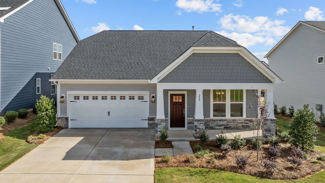 Fairfield design in Lakeside Glen by premier builder DRB Homes, York, SC.