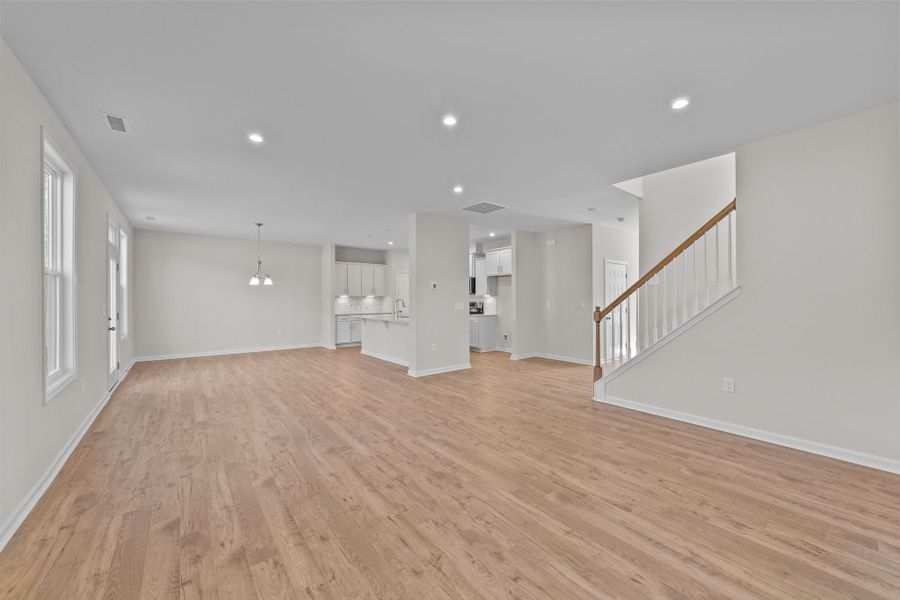 Representative unfurnished interior of a home built from the The Maple by Chesapeake Homes in Highgate, Clayton (Image 20). Representative unfurnished interior of a home built from the The Maple by Chesapeake Homes in Highgate, Clayton (Image 20).