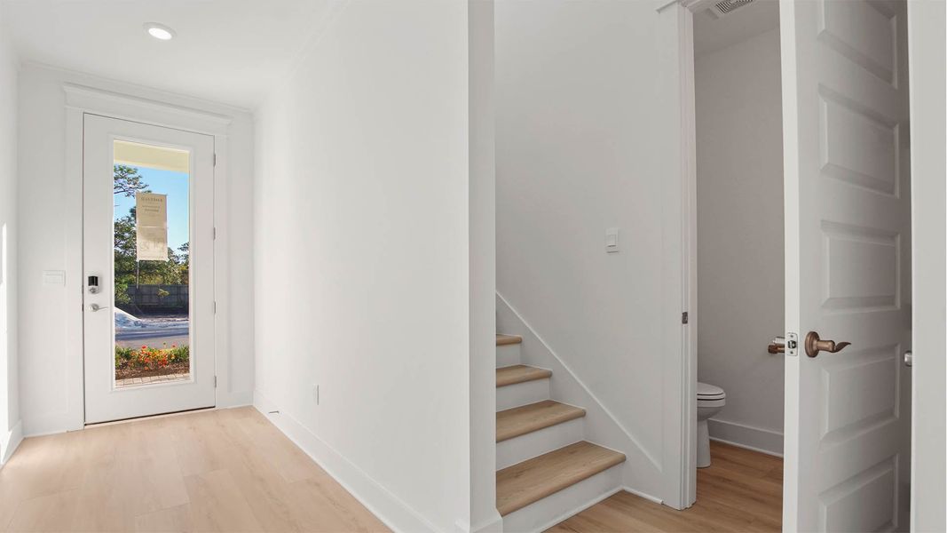 Spacious, unfurnished interior of a new home in Parkside, Santa Rosa Beach (Image 7). Spacious, unfurnished interior of a new home in Parkside, Santa Rosa Beach (Image 7).
