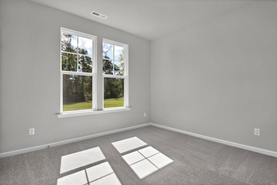 Spacious, unfurnished interior of a new home in Grand Park, Leland (Image 22). Spacious, unfurnished interior of a new home in Grand Park, Leland (Image 22).
