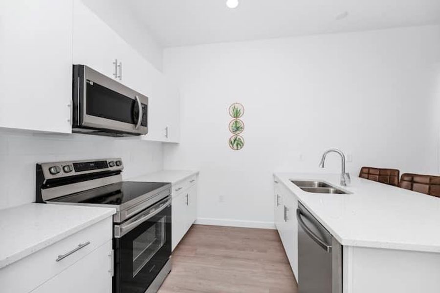 Furnished interior view inside a new home in , Davenport (Image 17).