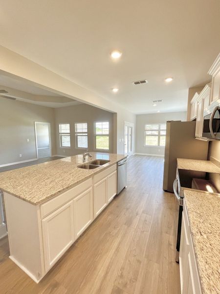 Furnished interior view inside a new home in Brandon Woods, Spring Hill (Image 4). Furnished interior view inside a new home in Brandon Woods, Spring Hill (Image 4).