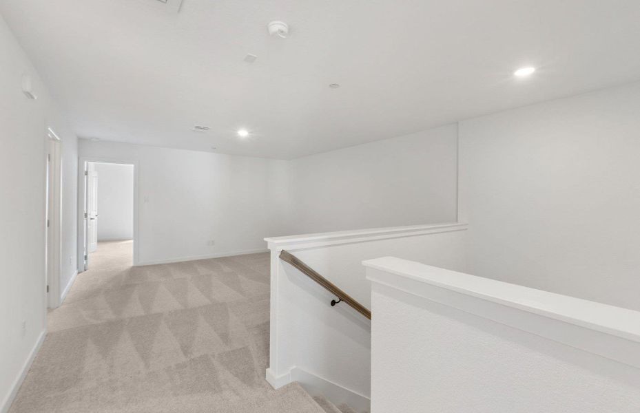 Spacious, unfurnished interior of a new home in Monarch on Main, Round Rock (Image 25).