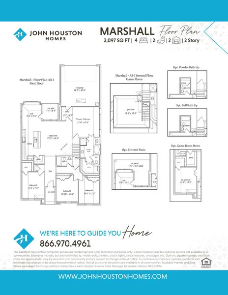 2D floor plan layout for the Marshall by John Houston Homes in The Oasis - Phase 1, Waxahachie, TX (Image 3). 2D floor plan layout for the Marshall by John Houston Homes in The Oasis - Phase 1, Waxahachie, TX (Image 3).