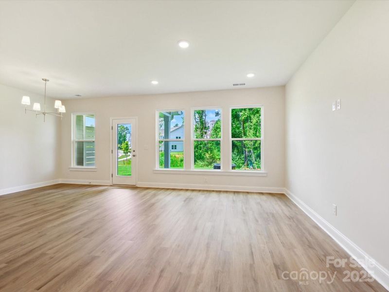Spacious, unfurnished interior of a new home in Westview Towns, Waxhaw (Image 24).
