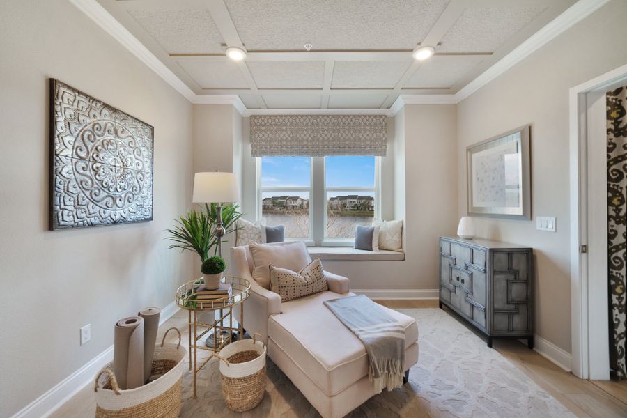 Furnished interior view inside a new home in Gatherings® of Lake Nona, Orlando (Image 12).