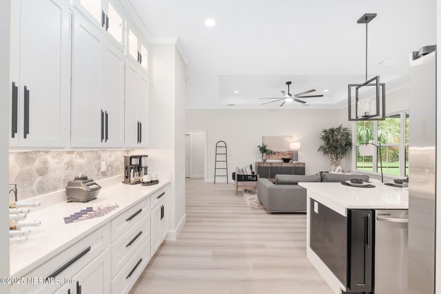Furnished interior view inside a new home in , Gainesville (Image 41).
