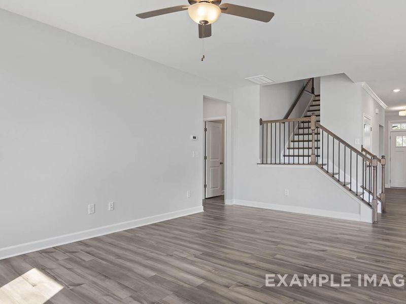 Spacious, unfurnished interior of a new home in Tobacco Road, Angier (Image 22). Spacious, unfurnished interior of a new home in Tobacco Road, Angier (Image 22).