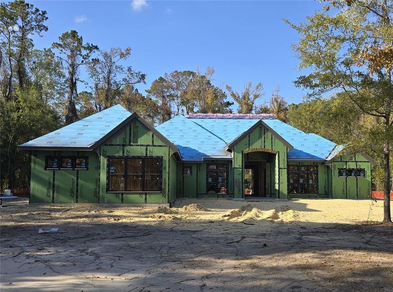 In-progress construction of a new home in , Gainesville, FL (Image 4). In-progress construction of a new home in , Gainesville, FL (Image 4).