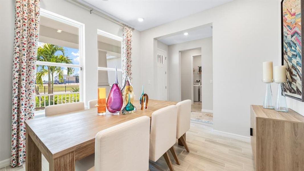 Furnished interior view inside a new home in Firethorn, Parrish (Image 22).