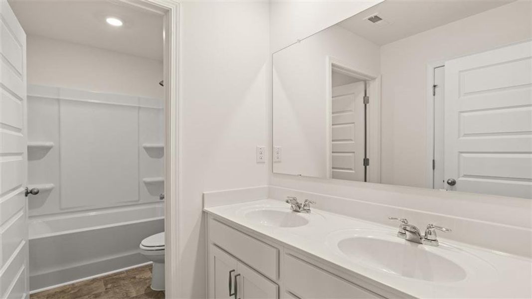 Furnished interior view inside a new home in Kingston Ranch at Lake Oconee, Buckhead (Image 5).