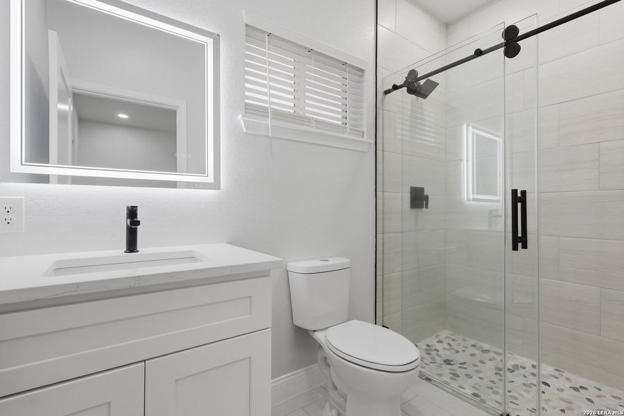 Furnished interior view inside a new home in , San Antonio (Image 8).