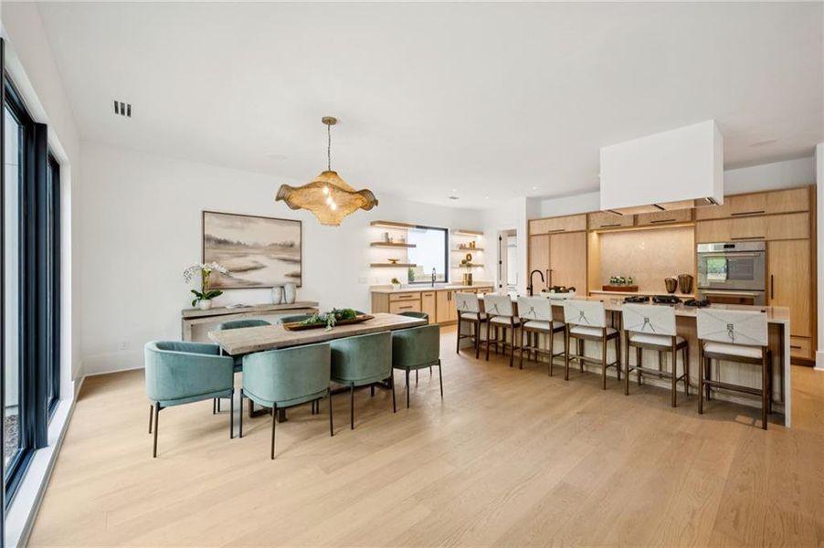 Furnished interior view inside a new home in , Brookhaven (Image 17).