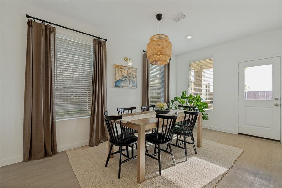 Furnished interior view inside a new home in Legacy Hills, Celina (Image 5).