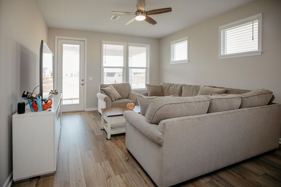 Furnished interior view inside a new home in , Summerville (Image 6).