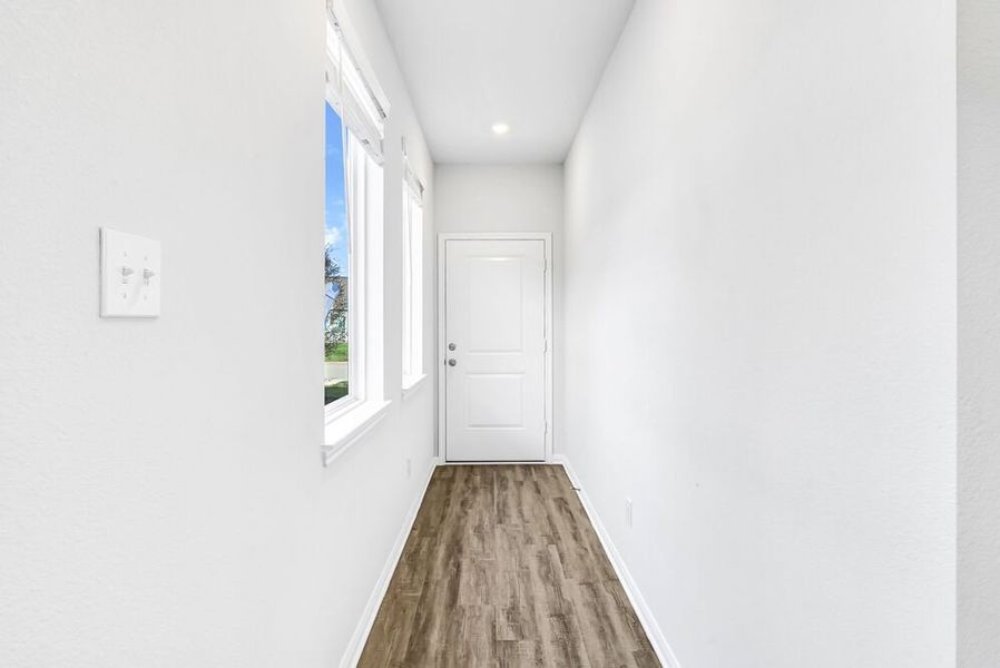 Representative unfurnished interior of a home built from the Artemis 2027NC by Saratoga Homes in Aldine Pines, Houston (Image 19). Representative unfurnished interior of a home built from the Artemis 2027NC by Saratoga Homes in Aldine Pines, Houston (Image 19).