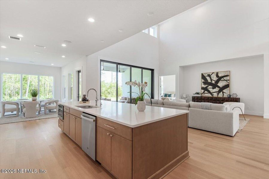 Furnished interior view inside a new home in Tamaya, Jacksonville (Image 47).