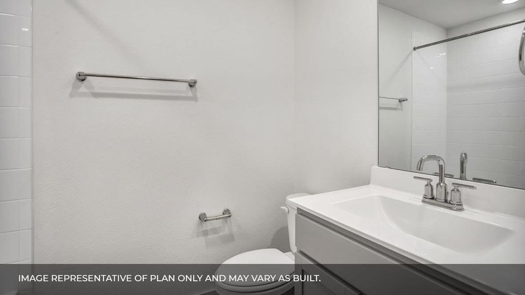 Furnished interior view inside a new home in Rosenbusch Ranch, Leander (Image 3).