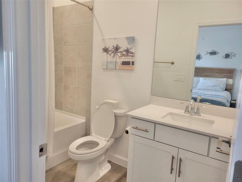 Furnished interior view inside a new home in , Estero (Image 30).