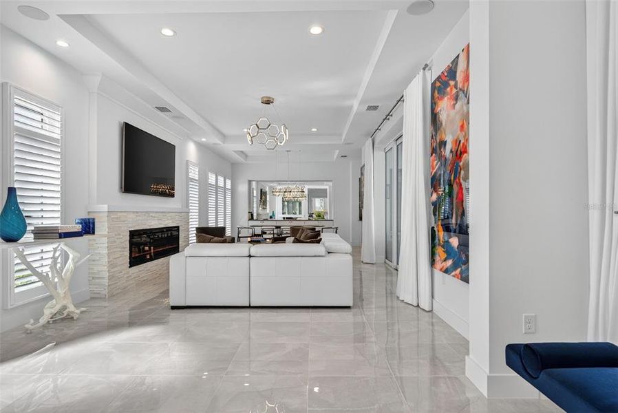 Furnished interior view inside a new home in Aqua Single Family Homes, Bradenton (Image 6).