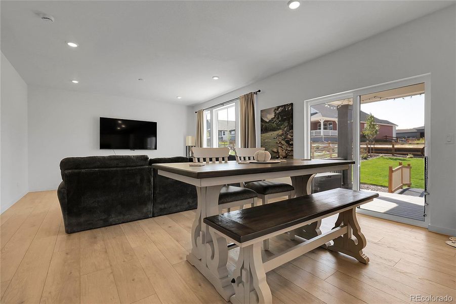 Furnished interior view inside a new home in Independence: The Pioneer Collection, Elizabeth (Image 18).
