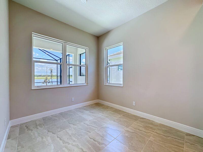 Spacious, unfurnished interior of a new home in Inspiration at Watercolor Place, Bradenton (Image 35). Spacious, unfurnished interior of a new home in Inspiration at Watercolor Place, Bradenton (Image 35).