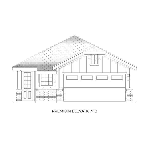 Representative rendering of the exterior for the Lincoln Select F by First Texas Homes (Image 2).