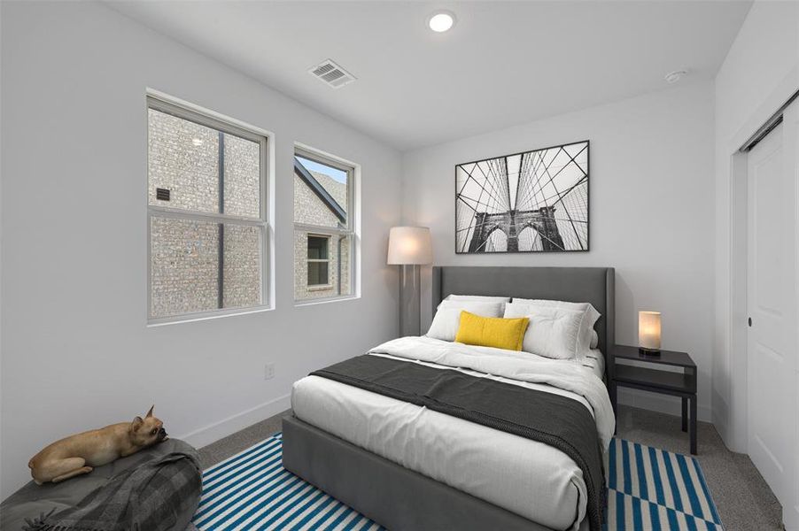 Furnished interior view inside a new home in Gateway Parks, Forney (Image 7).