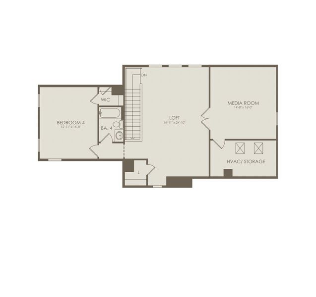 2D floor plan layout for the Regalia Grand by Pulte Homes in The Landings at Saint Johns, St. Johns, FL (Image 4). 2D floor plan layout for the Regalia Grand by Pulte Homes in The Landings at Saint Johns, St. Johns, FL (Image 4).