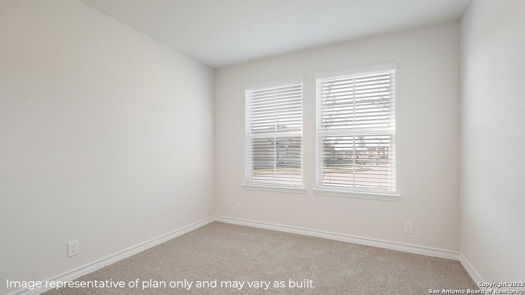 Spacious, unfurnished interior of a new home in The Birch at Spencer Ranch, Boerne (Image 15).