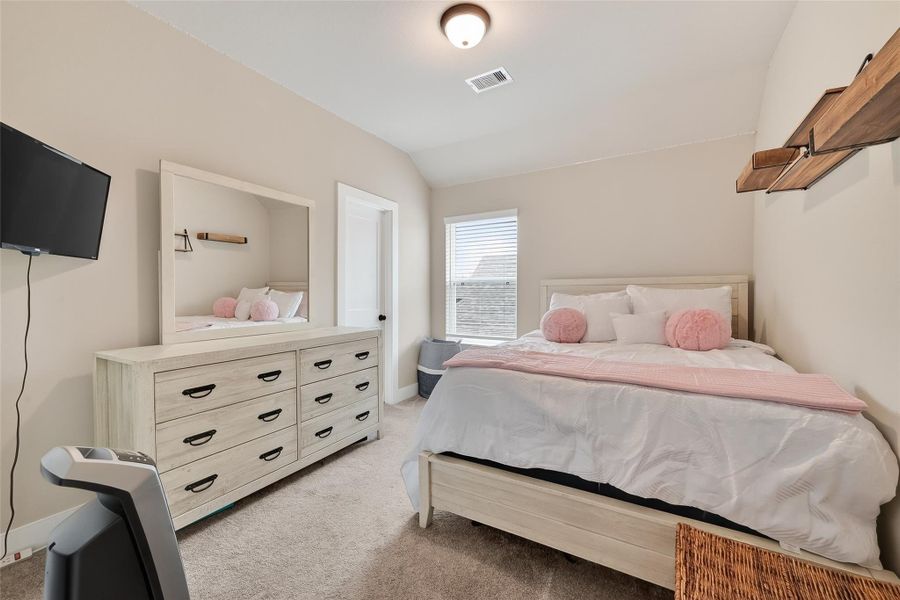 secondary bedrooms are all upstairs