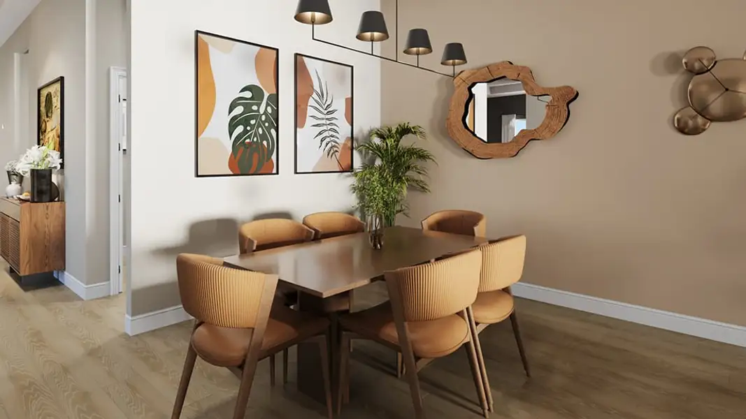 Representative furnished interior of a home built from the Genoa by Taylor Morrison in Esplanade at McKinnon Groves, Winter Garden (Image 5).