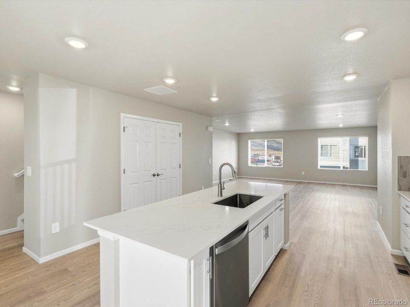 Furnished interior view inside a new home in Three Hills, Morrison (Image 11).