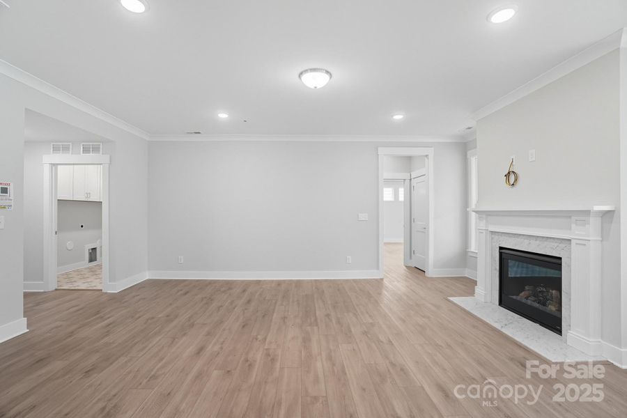 Spacious, unfurnished interior of a new home in Heritage - 55+ Community, Indian Trail (Image 24). Spacious, unfurnished interior of a new home in Heritage - 55+ Community, Indian Trail (Image 24).