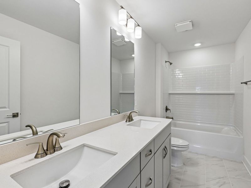 Furnished interior view inside a new home in Station Hill - Estate Series, Franklin (Image 7). Furnished interior view inside a new home in Station Hill - Estate Series, Franklin (Image 7).