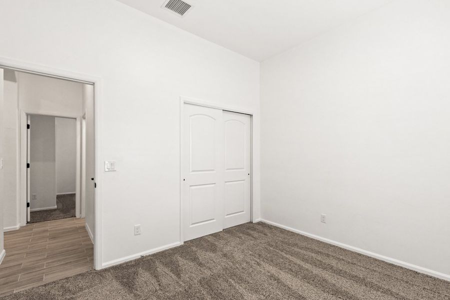 Spacious, unfurnished interior of a new home in Paseo Del Este Unit 9, El Paso (Image 27). Spacious, unfurnished interior of a new home in Paseo Del Este Unit 9, El Paso (Image 27).