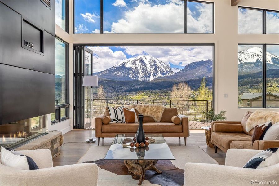 Furnished interior view inside a new home in , Silverthorne (Image 17).
