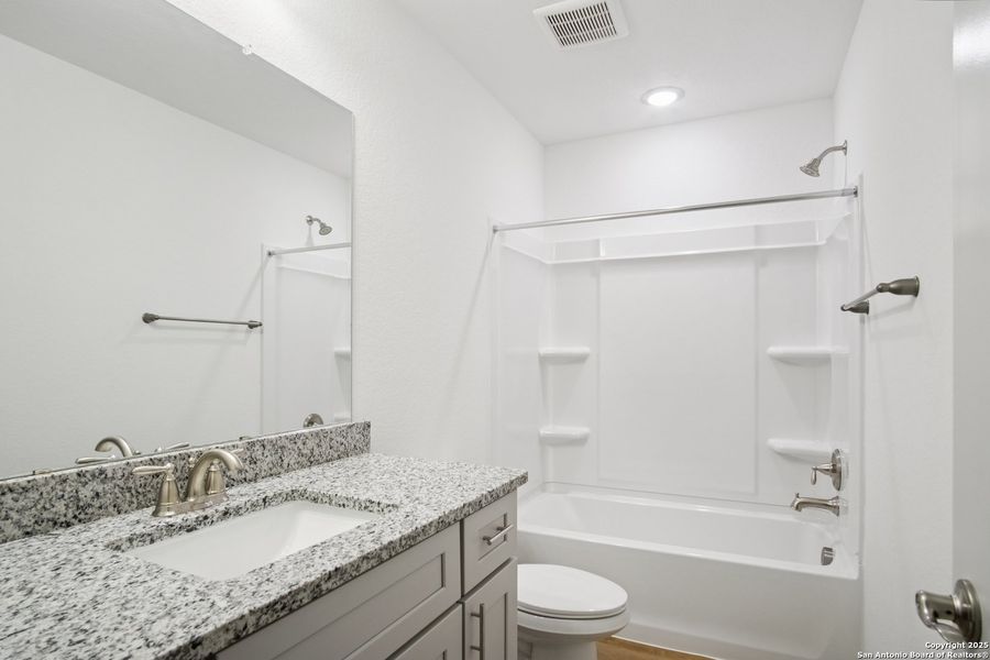 Furnished interior view inside a new home in , San Antonio (Image 8). Furnished interior view inside a new home in , San Antonio (Image 8).