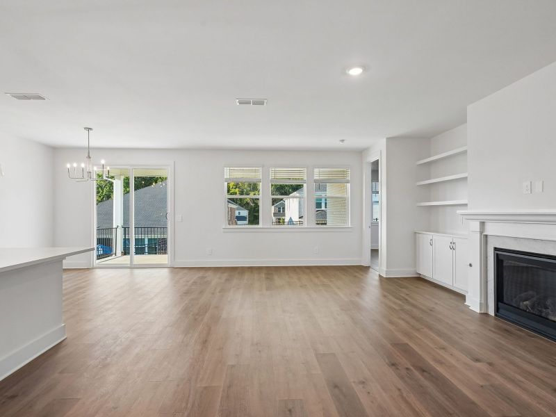 Spacious, unfurnished interior of a new home in Station Hill - Estate Series, Franklin (Image 11).