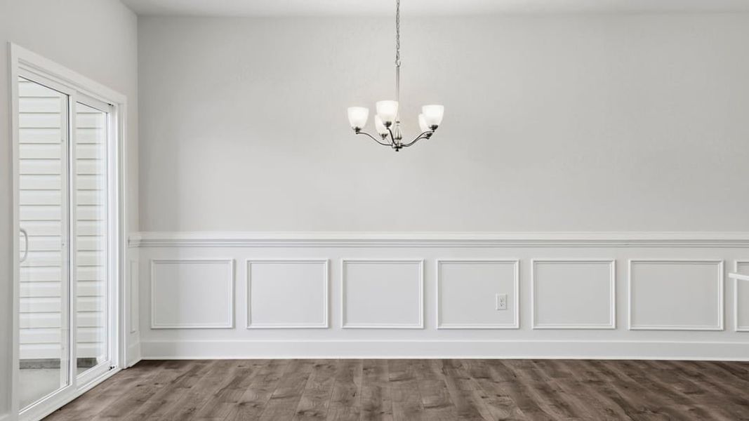 Spacious, unfurnished interior of a new home in Ken's Crossing, Moore (Image 22).