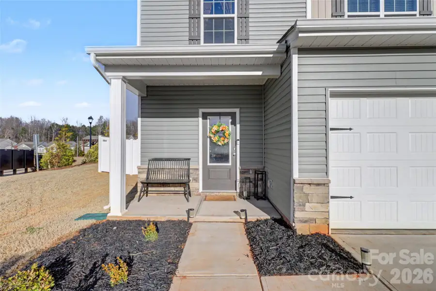Exterior details and patio area of a home in McKee Creek Village, Charlotte (Image 3).
