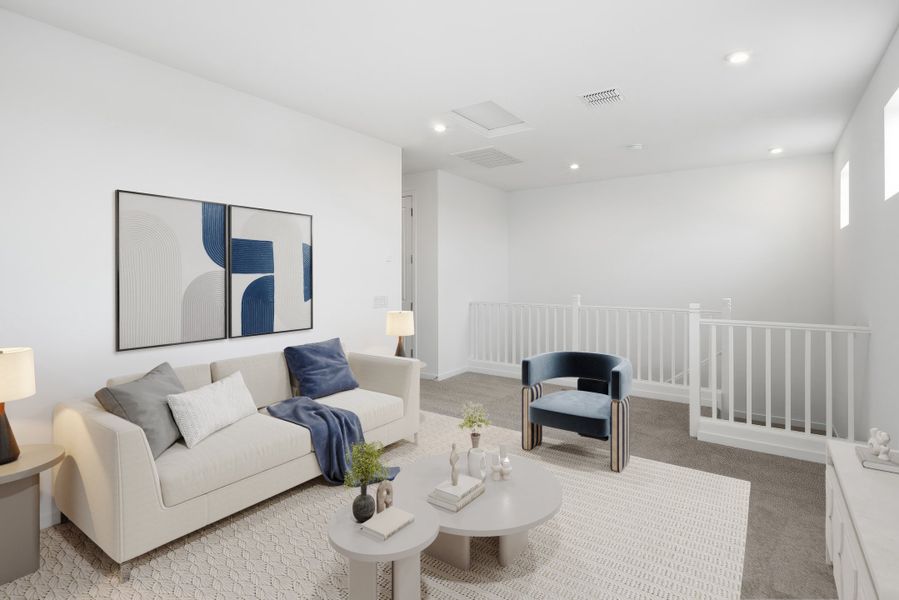 Furnished interior view inside a new home in Montana Vista - Summit: Summit, Buckeye (Image 10).