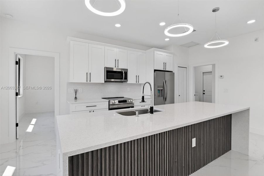 Furnished interior view inside a new home in , Lehigh Acres (Image 7).