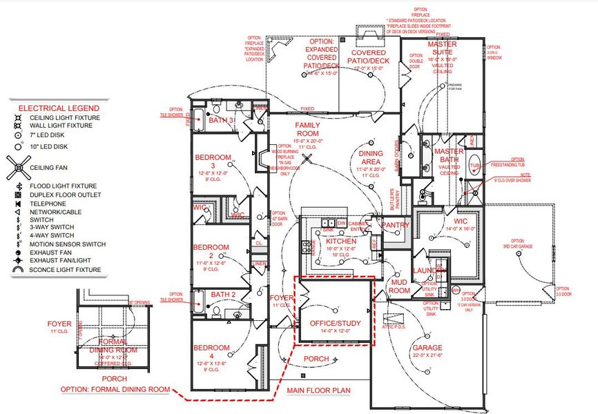 2D floor plan layout of this home in Ellerbe, Newnan, GA (Image 5).