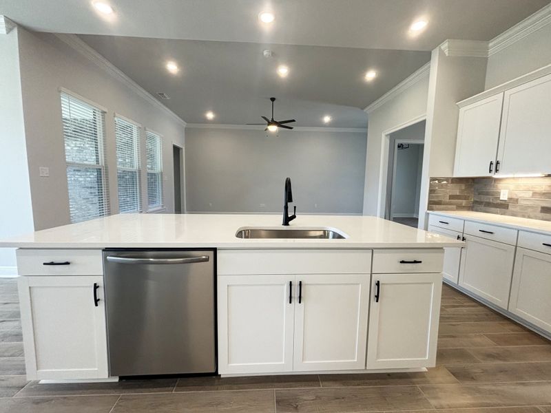 Furnished interior view inside a new home in Natureview, Freeport (Image 6). Furnished interior view inside a new home in Natureview, Freeport (Image 6).