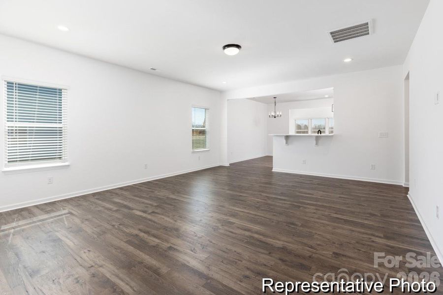 Spacious, unfurnished interior of a new home in Morrow Brook, Albemarle (Image 15).