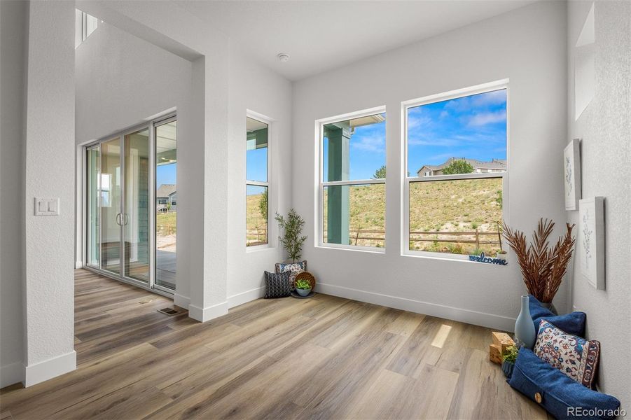 Spacious, unfurnished interior of a new home in Cloverleaf – Mountainview Collection, Monument (Image 22). Spacious, unfurnished interior of a new home in Cloverleaf – Mountainview Collection, Monument (Image 22).