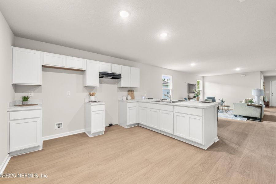 Furnished interior view inside a new home in , Jacksonville (Image 9).